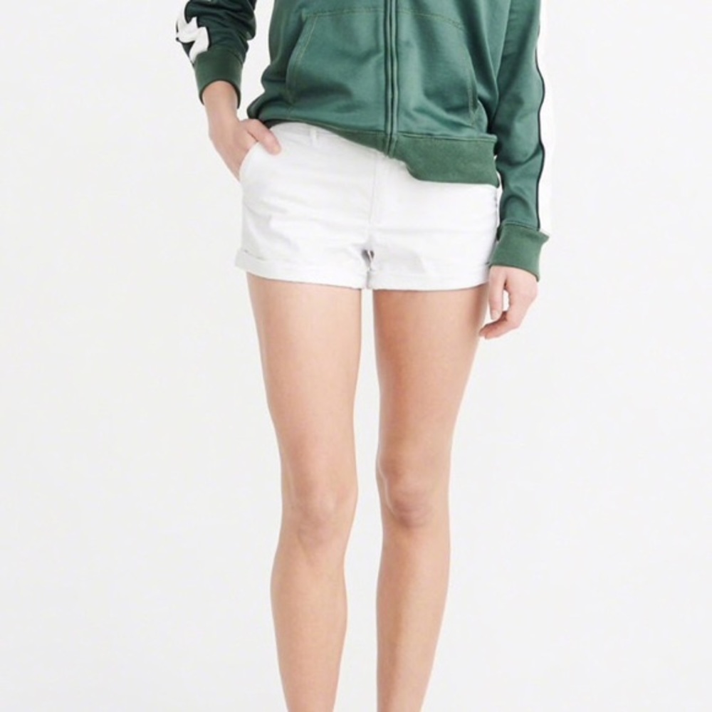 NWT Abercrombie White Shorts
